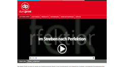 Desktop Screenshot of duruprint.de