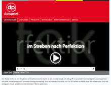 Tablet Screenshot of duruprint.de